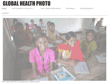 Tablet Screenshot of globalhealthphoto.com